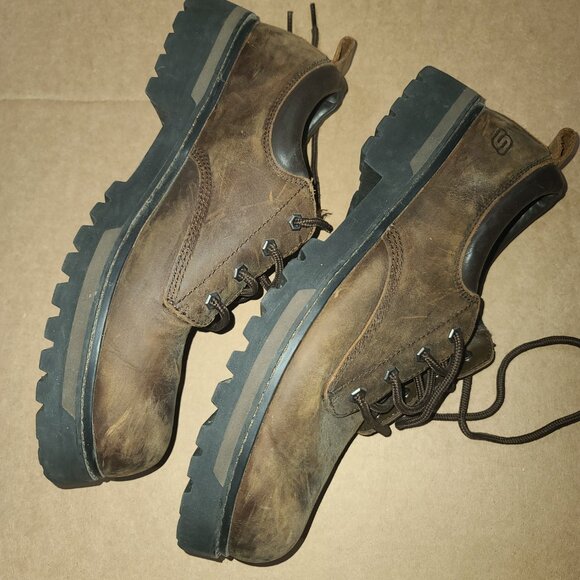 SKECHERS TOM CATS ALEXANDER 64335 MEMORY FOAM UTILITY FOOTWEAR W/O BOX BROWN 13 main image 8